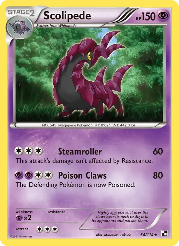 Scolipede #54 — Black & White