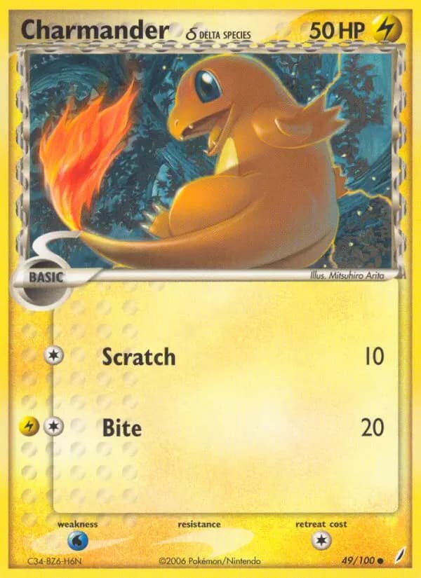 Charmander δ #49 — Crystal Guardians