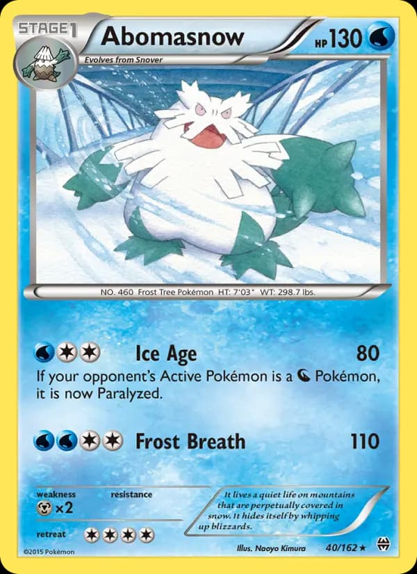 Abomasnow #40 — BREAKthrough