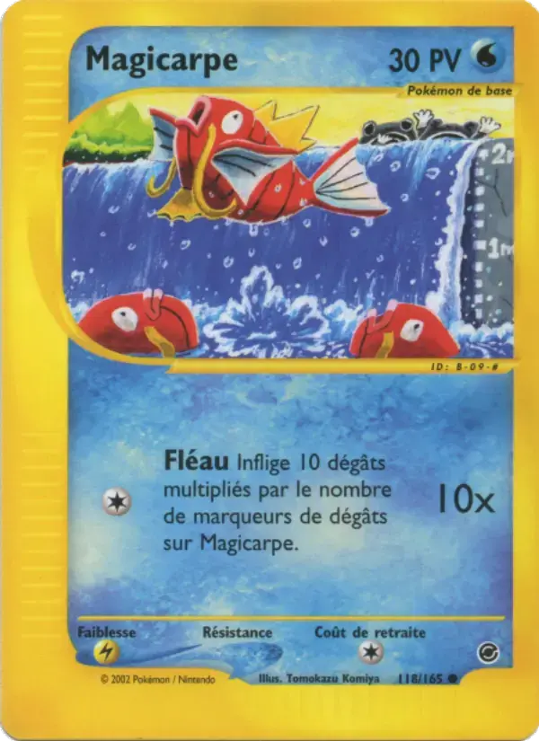 Carte Pokémon Magicarpe #118 — Expédition
