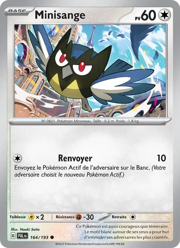 Carte Pokémon Minisange #164 — Évolutions à Paldea