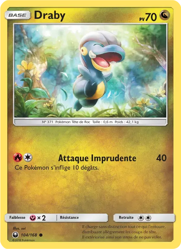 Carte Pokémon Draby #104 — Tempête Céleste