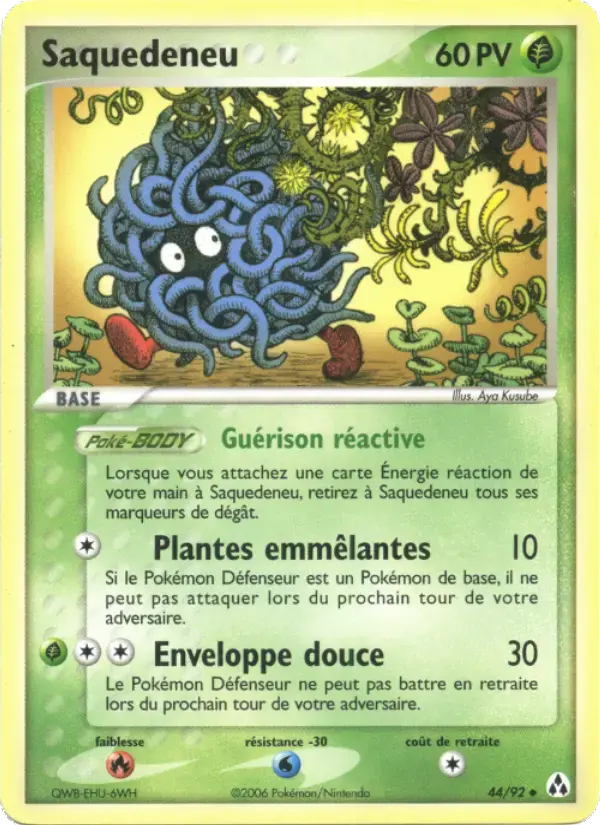 Carte Pokémon Saquedeneu #44 — Créateurs de Légendes