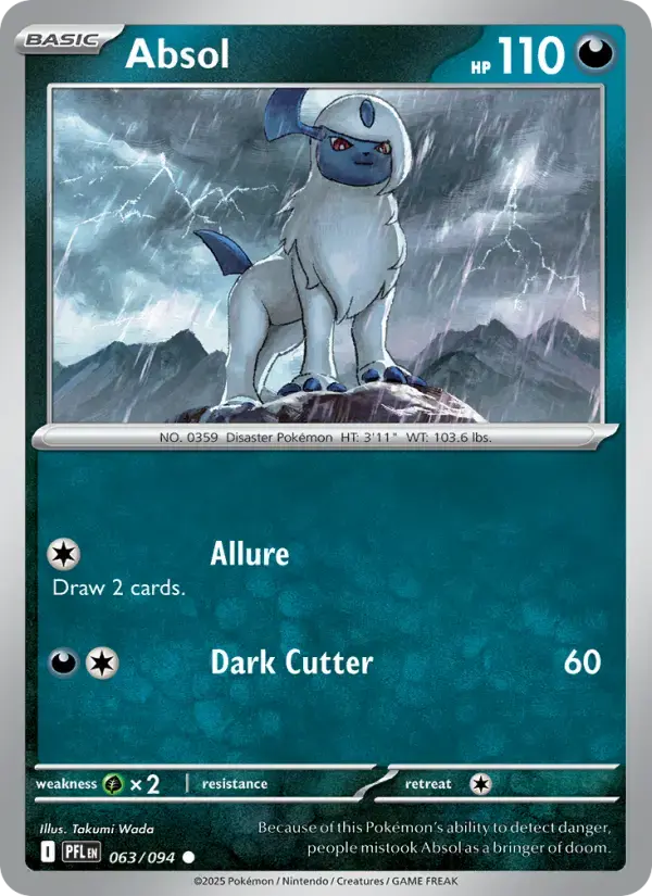 Absol #063 — Phantasmal Flames