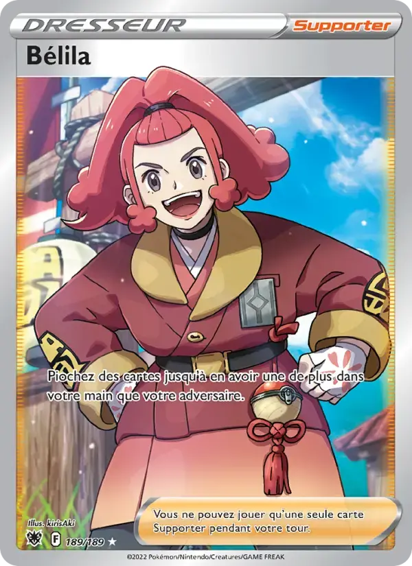 Carte Pokémon Bélila #189 — Astres Radieux