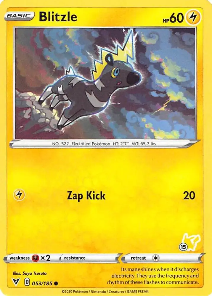 Blitzle #Pikachu 15 — Battle Academy 2022