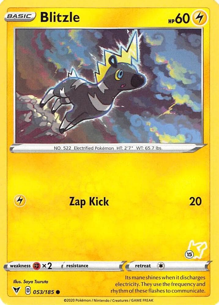 Blitzle #053 Stamp V3 — Vivid Voltage