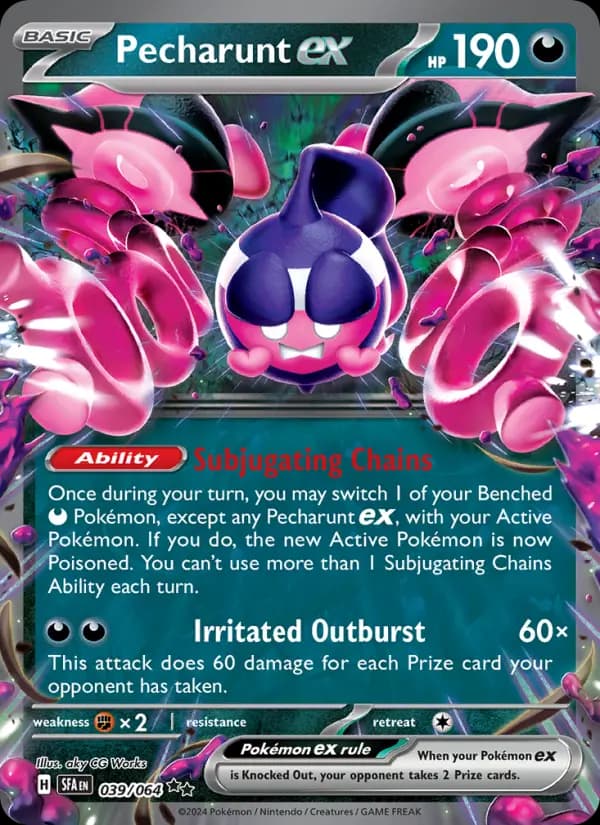 Pecharunt ex #039 — Shrouded Fable