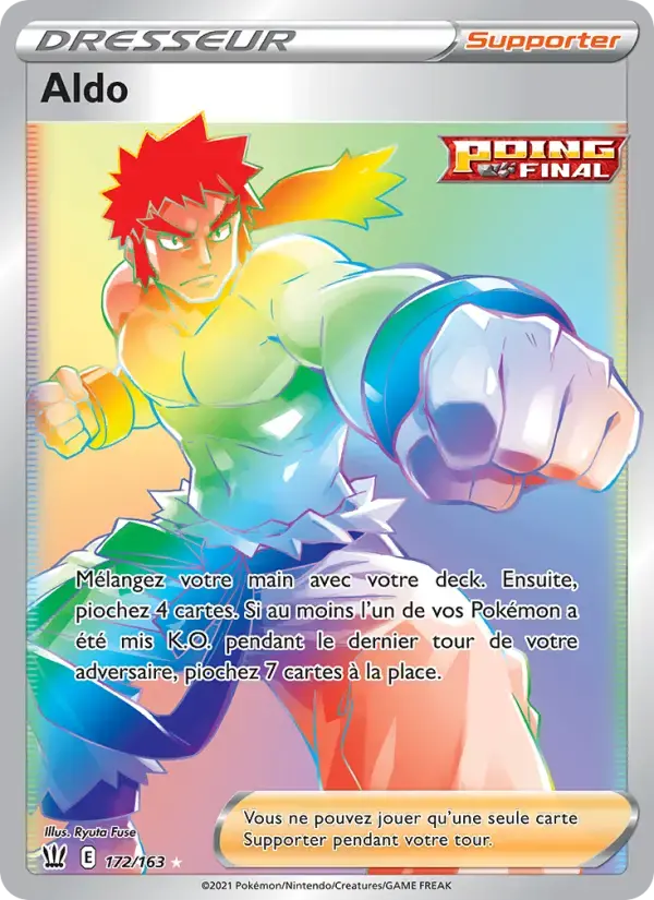 Carte Pokémon Aldo #172 — Styles de Combat