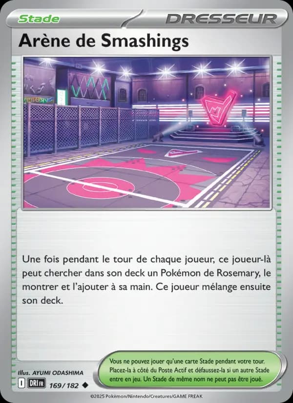 Carte Pokémon Arène de Smashings #169 — Rivalités Destinées