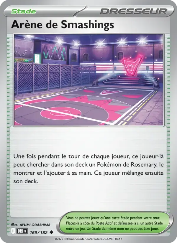 Carte Pokémon Arène de Smashings #169 — Rivalités Destinées