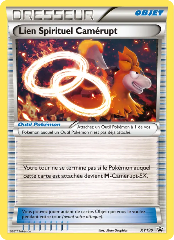 Carte Pokémon Lien Spirituel Camérupt #XY199 — Promos X&Y