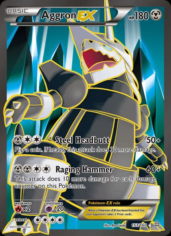 Aggron EX #153 — Primal Clash