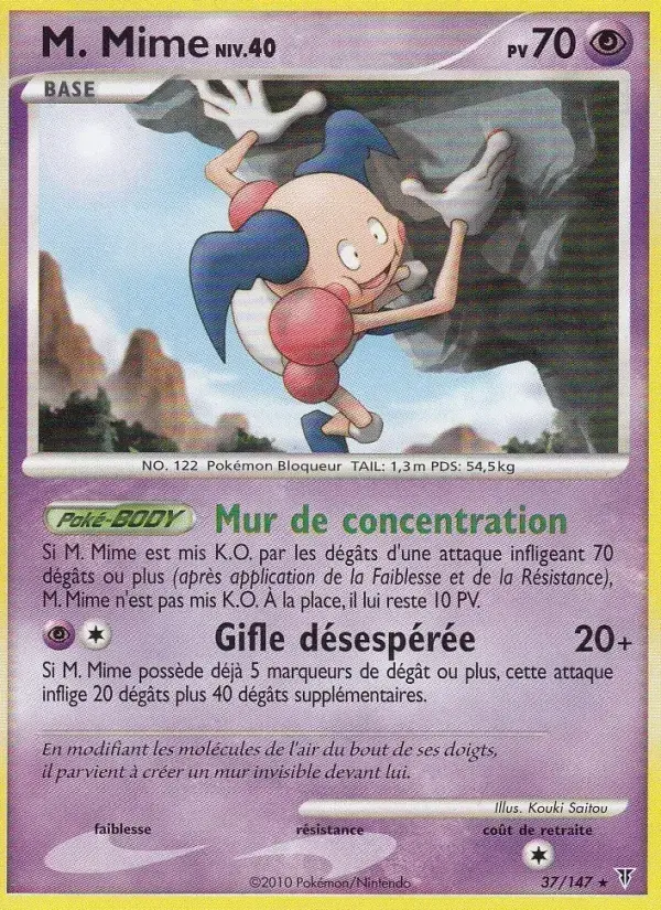 Carte Pokémon M. Mime #37 — Vainqueurs Suprêmes