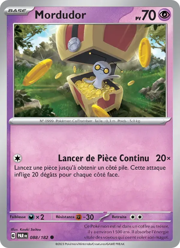 Carte Pokémon Mordudor #088 — Faille Paradoxe