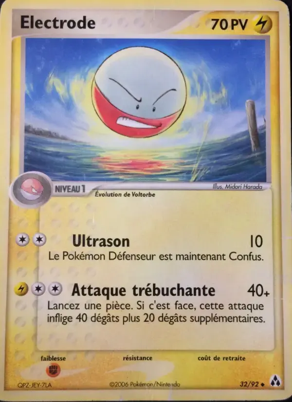 Carte Pokémon Electrode #32 — Créateurs de Légendes