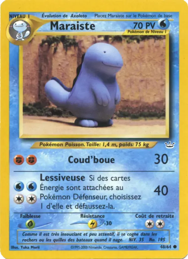 Carte Pokémon Maraiste #48 — Neo Revelation