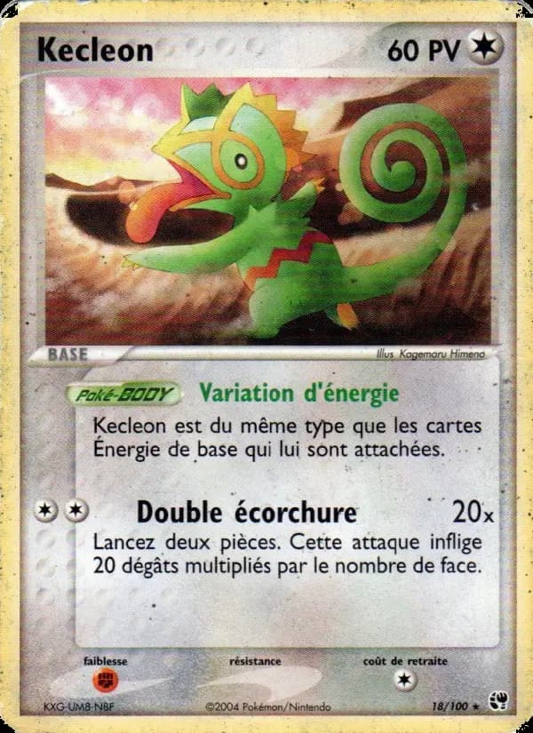 Carte Pokémon Kecleon #18 — Tempête de Sable
