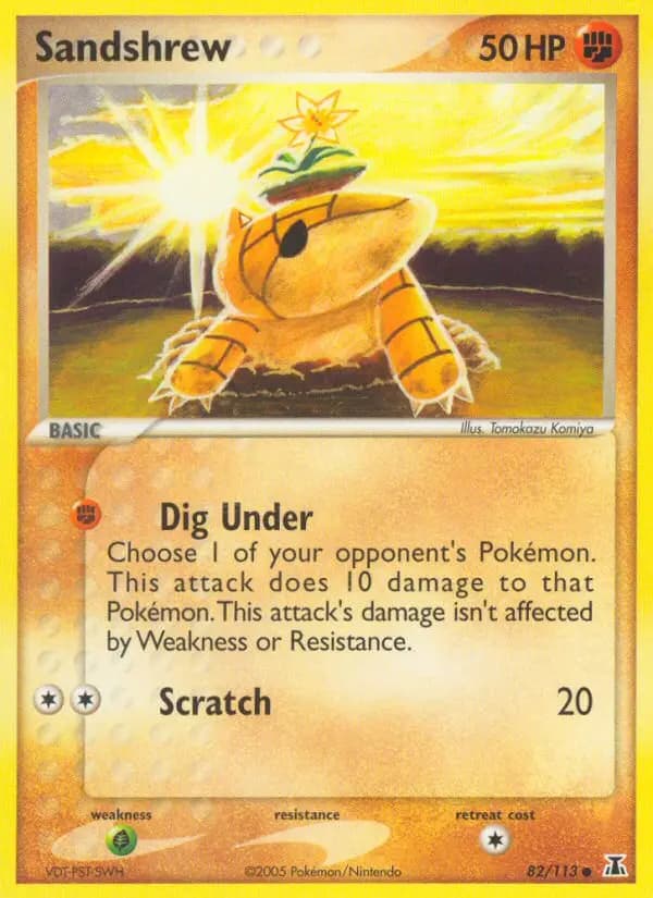 Sandshrew #82 — Delta Species