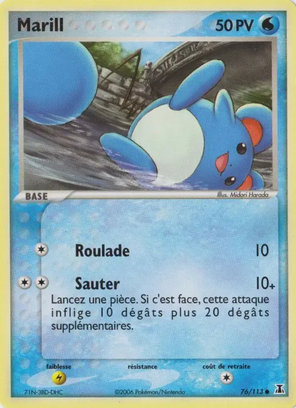 Carte Pokémon Marill #76 — Espèces Delta