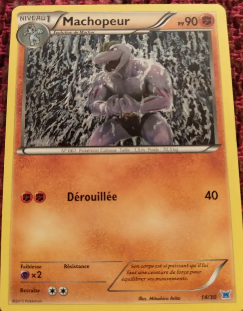 Carte Pokémon Machopeur #14 — Kit du Dresseur XY (Latios)