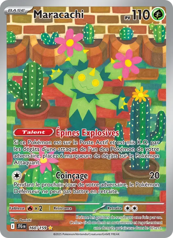 Carte Pokémon Maracachi #160 — Aventures Ensemble