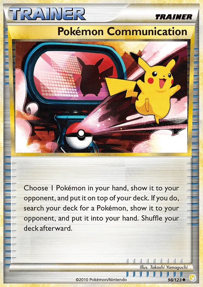 Pokémon Communication #98 — HeartGold SoulSilver