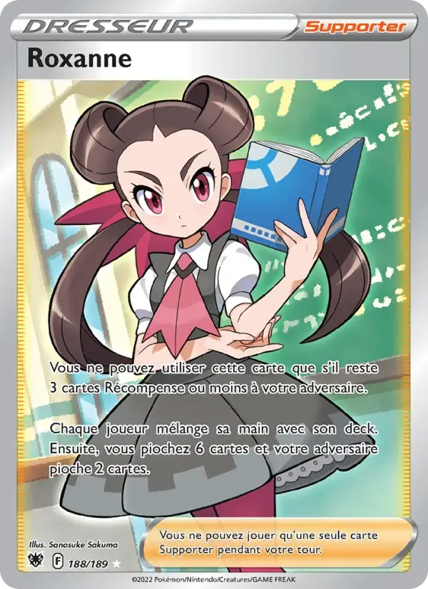 Carte Pokémon Roxanne #188 — Astres Radieux