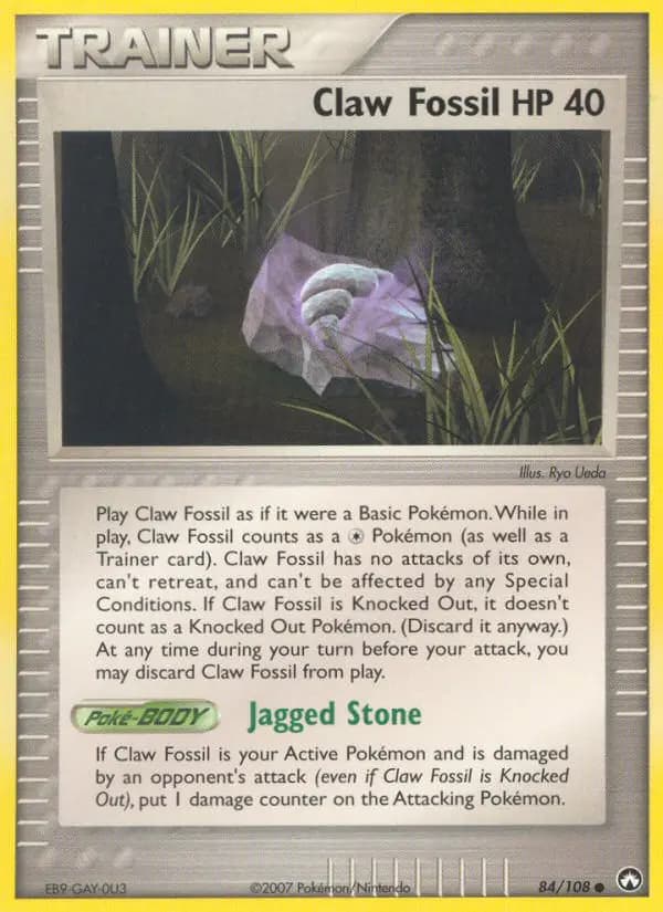 Claw Fossil #84 — Power Keepers