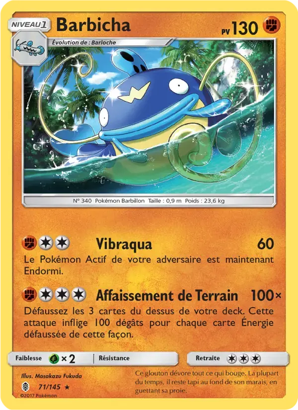 Carte Pokémon Barbicha #71 — Gardiens Ascendants