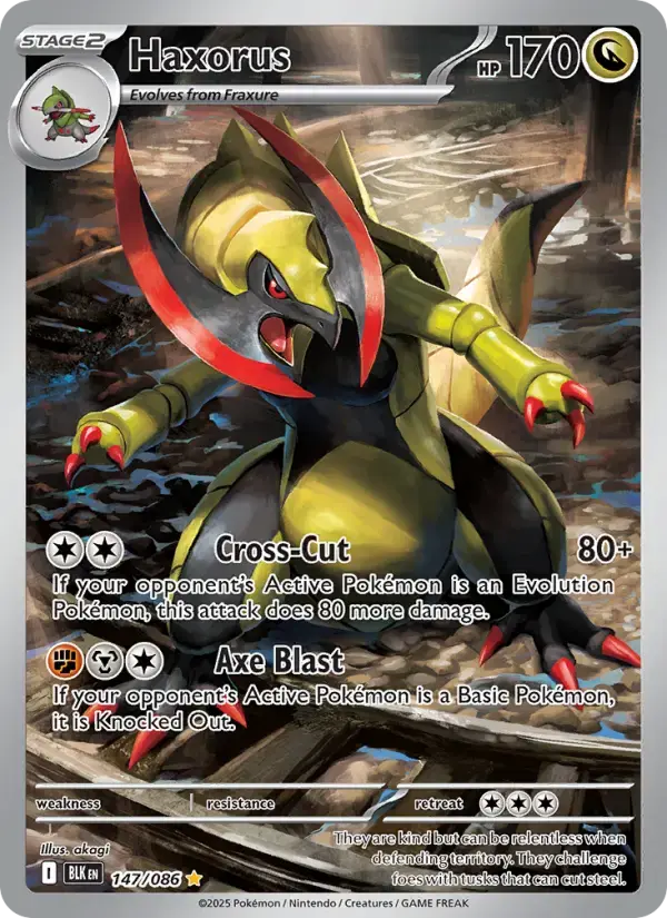 Haxorus #147 — Black Bolt