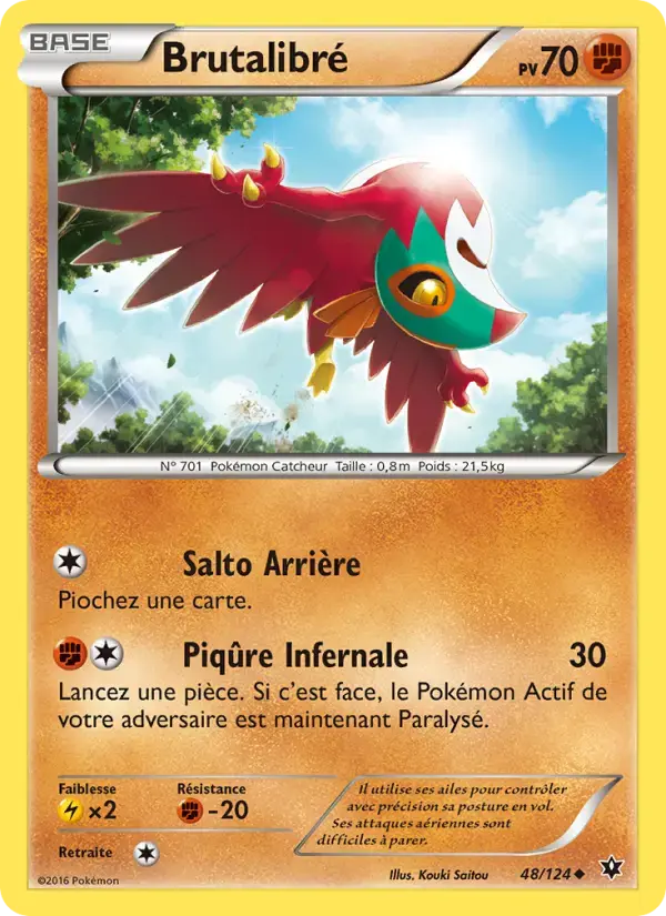 Carte Pokémon Brutalibré #48 — Impact des Destins
