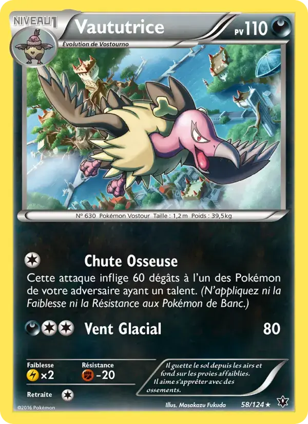 Carte Pokémon Vaututrice #58 — Impact des Destins