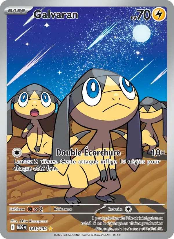 Carte Pokémon Galvaran #143 — Méga-Évolution