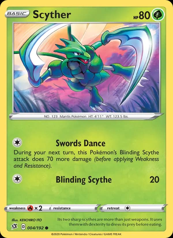 Scyther #4 — Rebel Clash