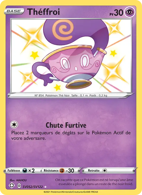 Carte Pokémon Théffroi #SV052 — Destinées Radieuses