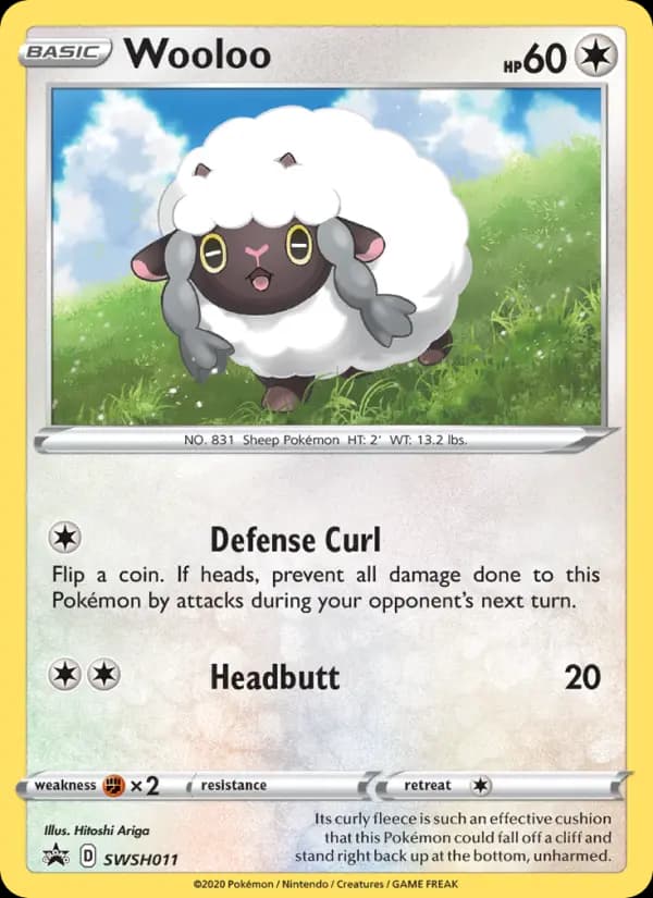 Wooloo #SWSH011 — Sword & Shield Promos