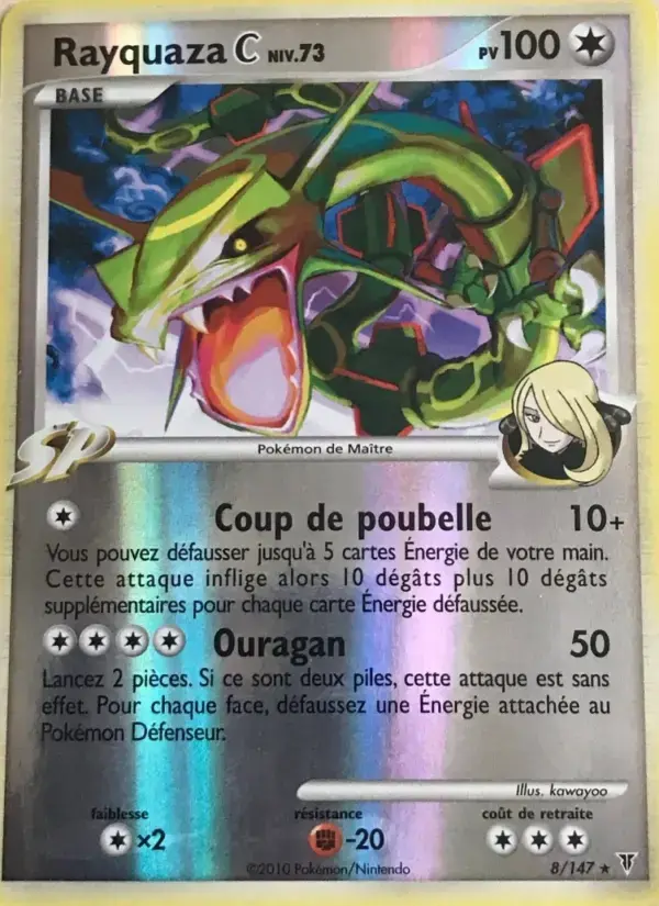 Carte Pokémon Rayquaza  #8 — Vainqueurs Suprêmes