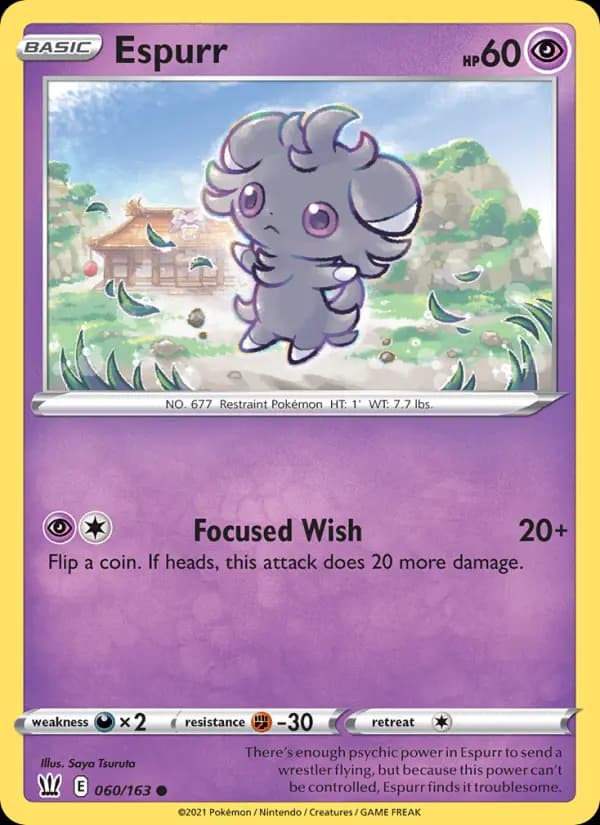 Espurr #60 — Battle Styles