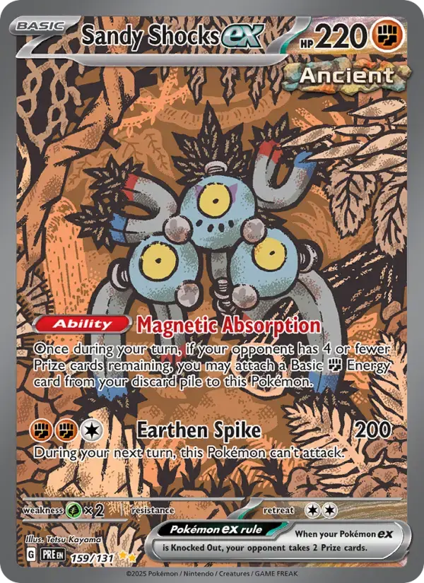 Sandy Shocks ex #159 — Prismatic Evolutions