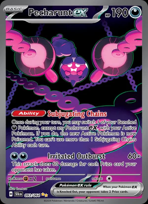Pecharunt ex #093 — Shrouded Fable