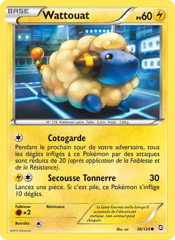 Carte Pokémon Wattouat #38 — Dragons Exaltés