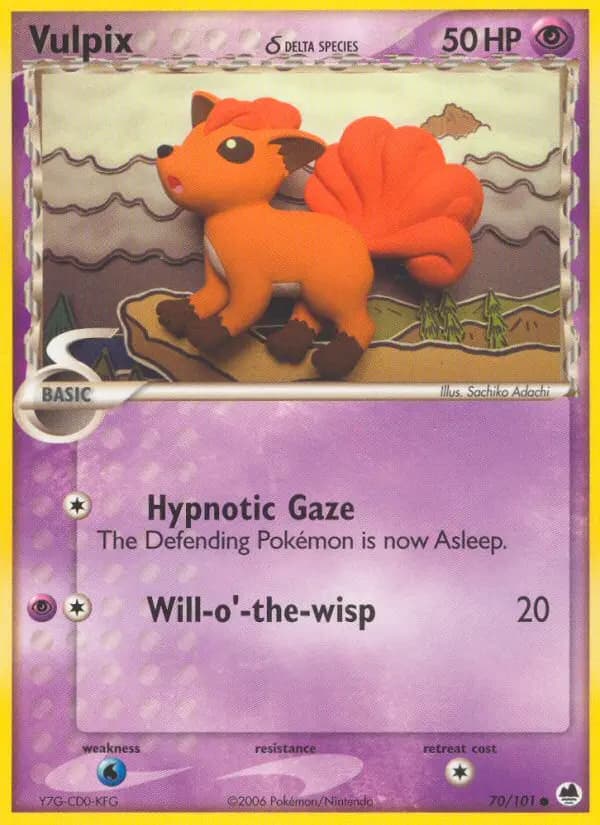 Vulpix δ #070 — Dragon Frontiers