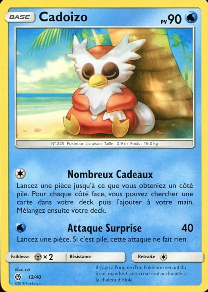 Carte Pokémon Cadoizo #12 — 2018 Promo McDonald's