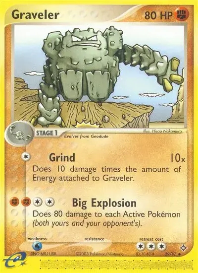 Graveler #29 — Dragon