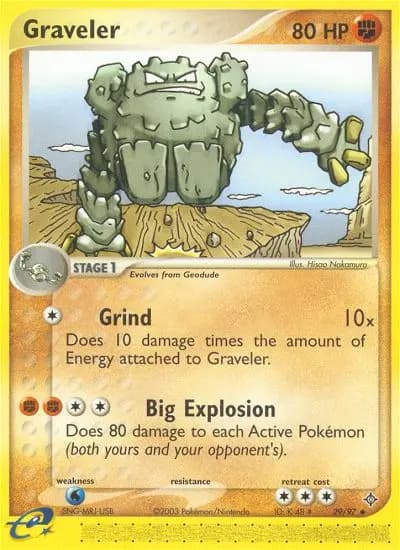 Graveler #29 — Dragon