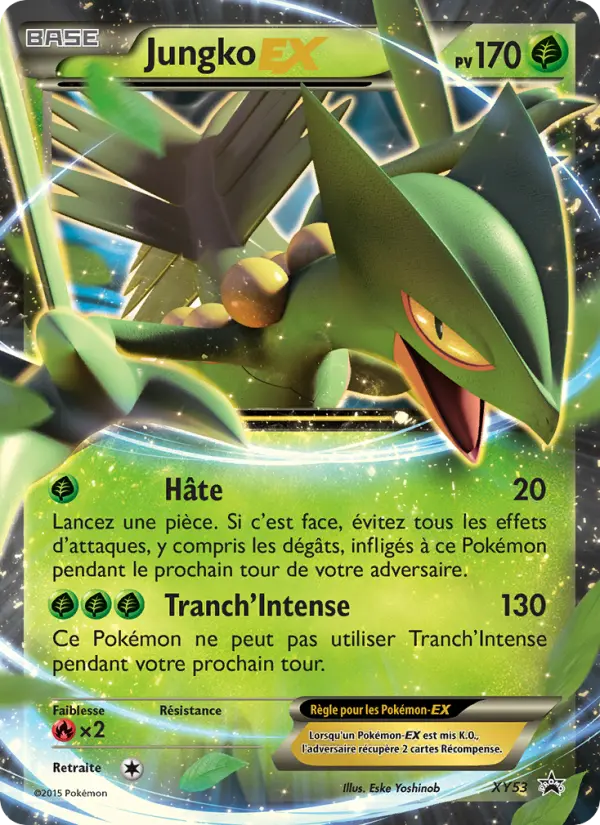 Carte Pokémon Jungko EX #XY53 — Promos X&Y