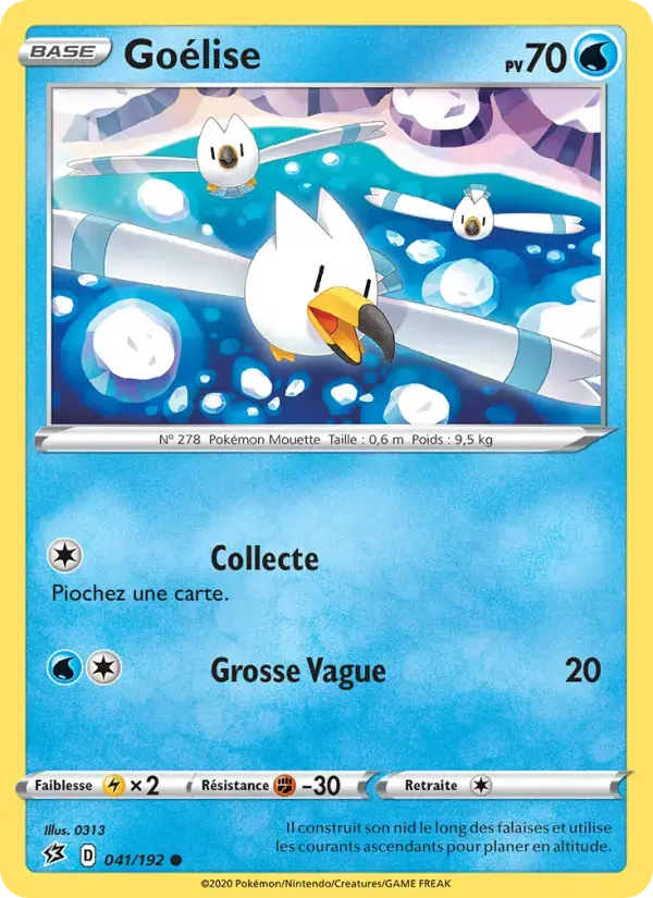 Carte Pokémon Goélise #41 — Clash des Rebelles