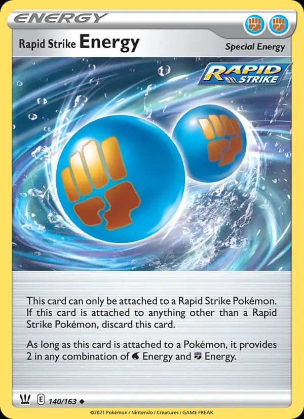 Rapid Strike Energy #140 — Battle Styles
