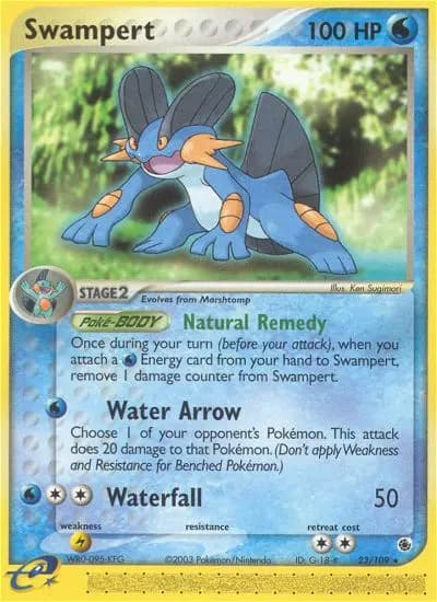 Swampert #23 — Ruby & Sapphire